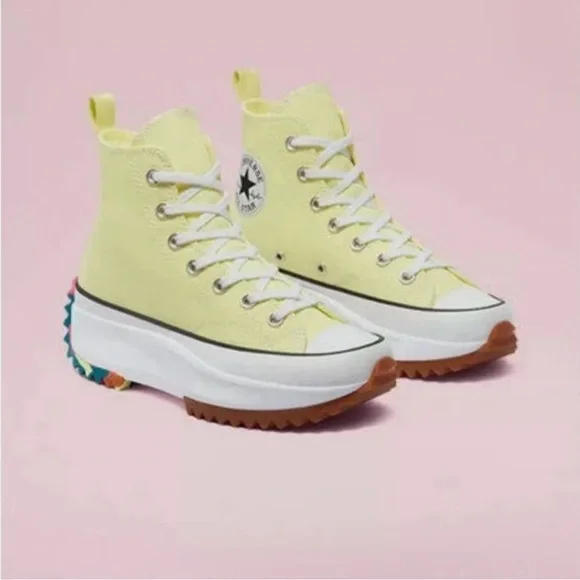 Converse Run Star Hike HI Platform Women Sz - Picture 3 of 4